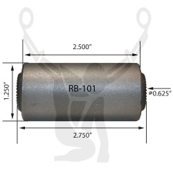 RB-84 Rubber Encased Bushing